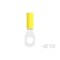 Te Connectivity Ring Terminal, 1/4 in Stud Size, 10 AWG, 600 V, PVC Insulated, Yellow 55678-1 - alternate 5